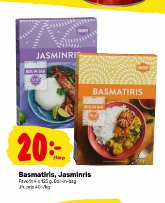 City Gross Basmatiris, Jasminris erbjuda