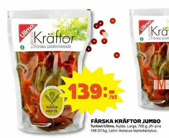 Stora Coop Färska kräftor jumbo erbjuda