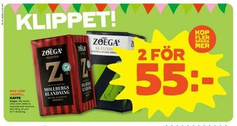 Stora Coop Kaffe erbjuda