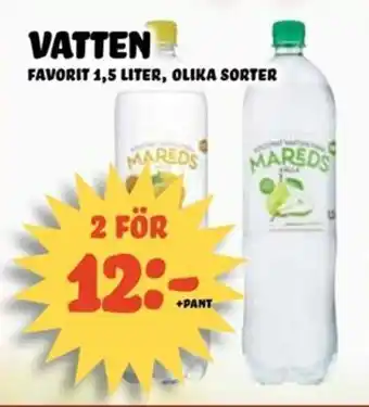 Favorit Vatten 1,5 liter