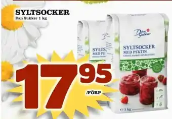 Dan Sukker Syltsocker 1kg
