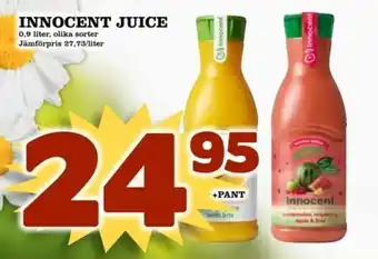 Nelins Innocent Juice 0,9 liter erbjuda
