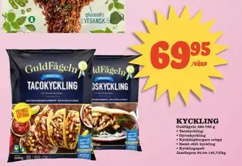 GuldFågeln Kyckling 480-760g