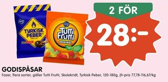 Tempo Fazer Godispåsar 120g-180g erbjuda