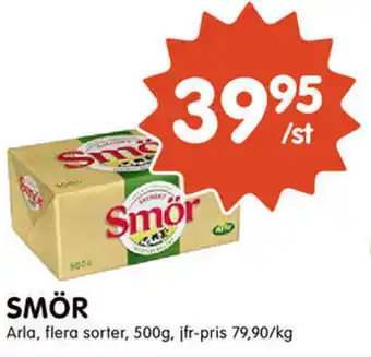 Tempo Arla Smör 500g erbjuda
