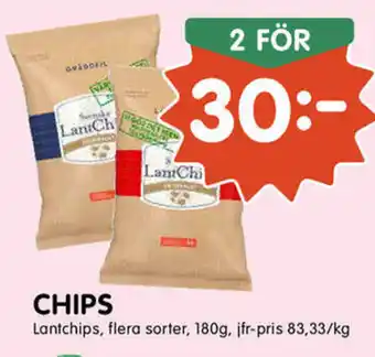 Tempo LantChips Chips 180g erbjuda