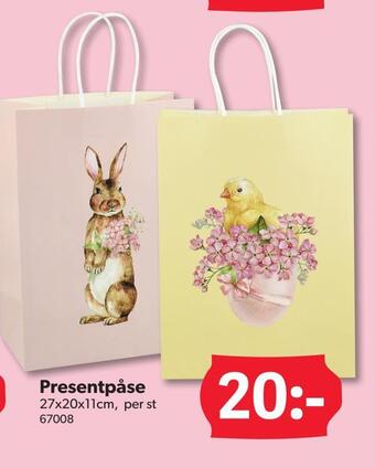DollarStore Presentpåse erbjuda