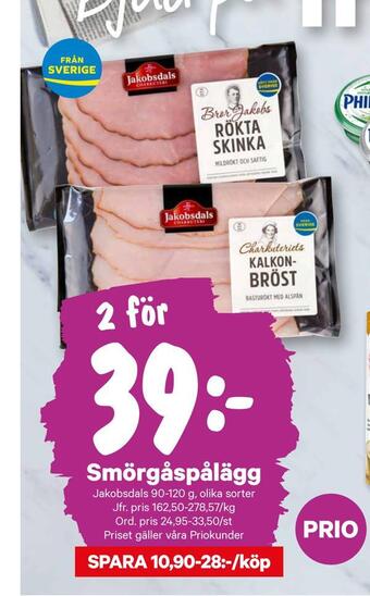 City Gross Smörgåspålägg erbjuda