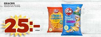 Bonum Matmarknad Snacks erbjuda