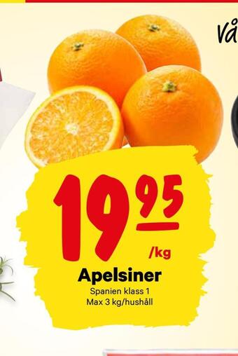 City Gross Apelsiner erbjuda