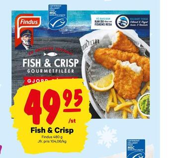 City Gross Fish & crisp erbjuda