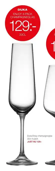 City Gross Duka enjoy champagneglas erbjuda