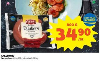 Coop Konsum Falukorv erbjuda