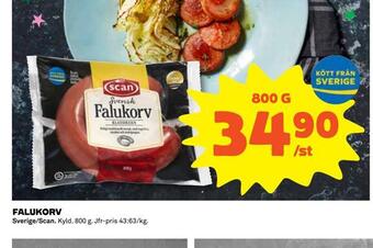 Coop Daglivs Falukorv erbjuda