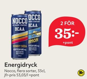 Hemköp Energidryck erbjuda