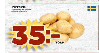 Din Mat Potatis erbjuda