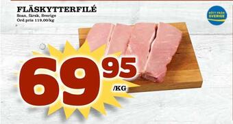 Din Mat Fläskytterfilé erbjuda