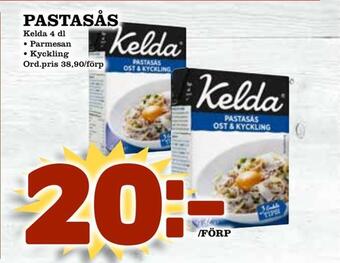 Din Mat Pastasås erbjuda
