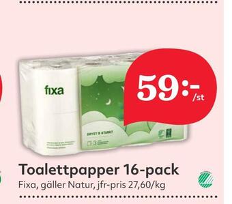 Hemköp Toalettpapper 16-pack erbjuda