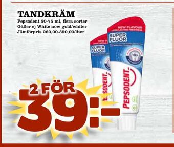 Din Mat Tandkräm erbjuda