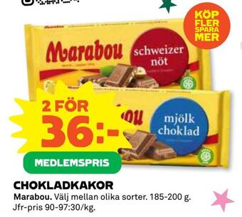 Coop Daglivs Chokladkakor erbjuda