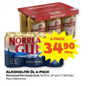 Coop Forum Alkoholfri öl 6-pack erbjuda
