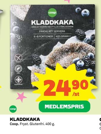 Coop Daglivs Kladdkaka erbjuda