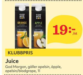 Hemköp Juice erbjuda