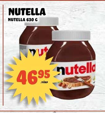 Nelins Nutella erbjuda