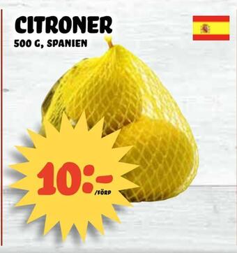 Nelins Citroner erbjuda