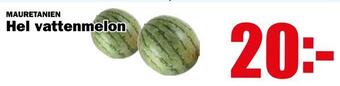 Matdax Hel vattenmelon erbjuda