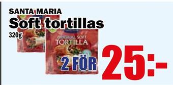 Matdax Soft tortillas erbjuda