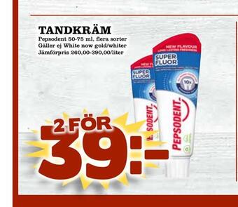 Nelins Tandkräm erbjuda