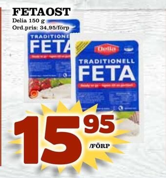 Supergrossen Fetaost erbjuda