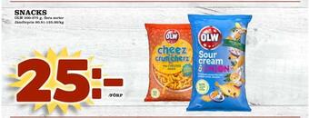 Supergrossen Snacks erbjuda