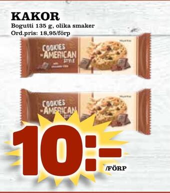 Supergrossen Kakor erbjuda