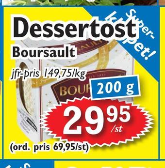 T-jarlen Dessertost erbjuda