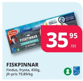 Tempo Fiskpinnar erbjuda