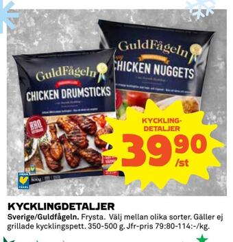 Coop Extra Kycklingdetaljer erbjuda