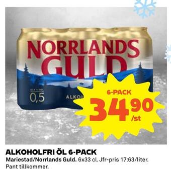 Coop Extra Alkoholfri öl 6-pack erbjuda