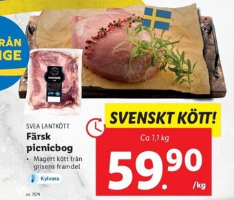Lidl Färsk Picnicbog erbjuda