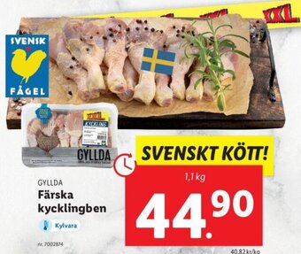 Lidl Färska Kycklingben erbjuda
