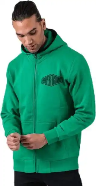 Sportamore Comfy zip hood green erbjuda