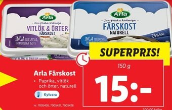 Lidl Arla Färskost erbjuda