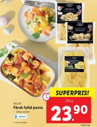 Fårsk Fylld Pasta