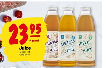 City Gross Garant juice erbjuda