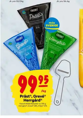 City Gross Favorit prästost erbjuda