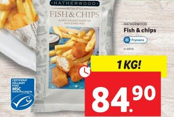 Lidl Fish & Chips erbjuda