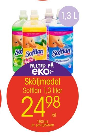 EKO Sköljmedel erbjuda