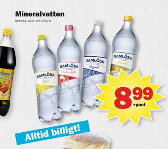 Pekås Mineralvatten erbjuda